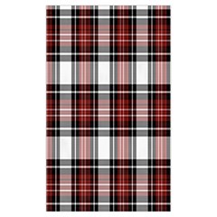 Red Black Plaid Window Curtain (large 96 ) by PerfectlyPlaid