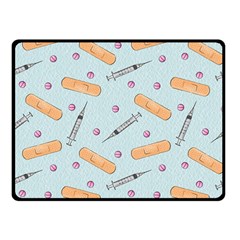 Medicine Items Double Sided Fleece Blanket (small)  by SychEva