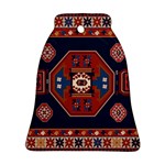 Armenian Carpet Bell Ornament (Two Sides) Front