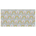 Rainbow pattern Banner and Sign 4  x 2  Front