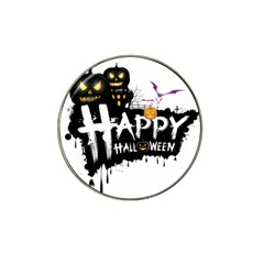 Happy Halloween Hat Clip Ball Marker (4 Pack) by Jancukart