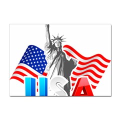New York City Holiday United States Usa Sticker A4 (10 Pack) by Jancukart
