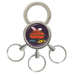 Game Lover Easter - Two Joysticks 3-ring Key Chain by ConteMonfrey
