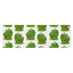 Kermit The Frog Pattern Banner And Sign 6  X 2  by Valentinaart