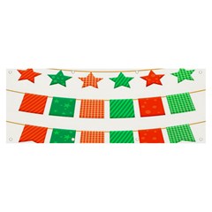 Christmas Bunting Banners Banner And Sign 8  X 3  by artworkshop