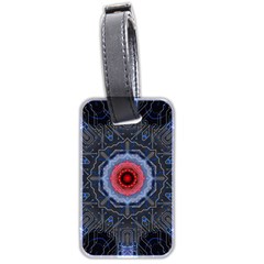 Art Robots Artificial Intelligence Technology Luggage Tag (two Sides) by Ravend