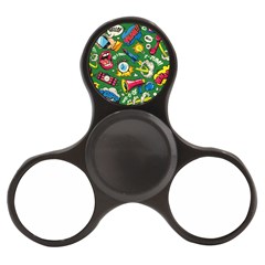 Pop Art Colorful Seamless Pattern Finger Spinner by Pakemis