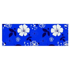 Blooming-seamless-pattern-blue-colors Banner And Sign 6  X 2  by Pakemis