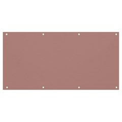 Color Rosy Brown Banner And Sign 8  X 4  by Kultjers
