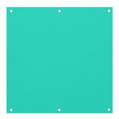 Color Turquoise Banner And Sign 4  X 4  by Kultjers