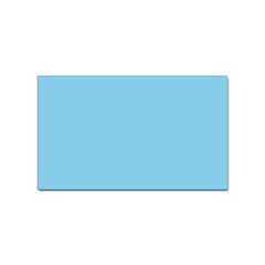 Color Sky Blue Sticker (rectangular) by Kultjers