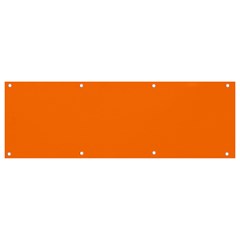 Color Pumpkin Banner And Sign 9  X 3  by Kultjers