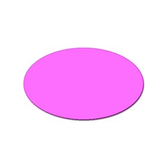 Color Ultra Pink Sticker (oval) by Kultjers