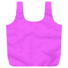 Color Ultra Pink Full Print Recycle Bag (xxxl) by Kultjers