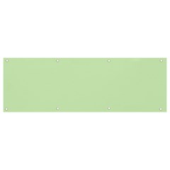 Color Tea Green Banner And Sign 9  X 3  by Kultjers