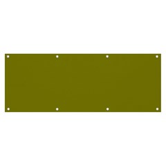 Color Olive Banner And Sign 8  X 3  by Kultjers