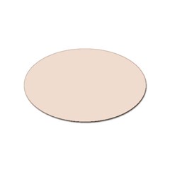 Color Champagne Pink Sticker Oval (100 Pack) by Kultjers