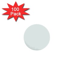 Color Mint Cream 1  Mini Buttons (100 Pack)  by Kultjers