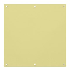 Color Pale Goldenrod Banner And Sign 4  X 4  by Kultjers