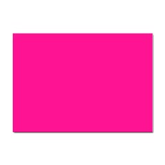 Color Deep Pink Sticker A4 (100 Pack) by Kultjers