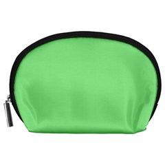 Color Light Green Accessory Pouch (large) by Kultjers