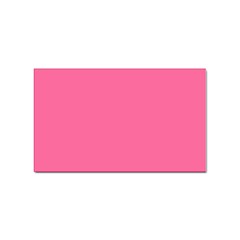 Color French Pink Sticker (rectangular) by Kultjers