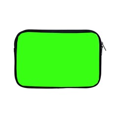 Color Neon Green Apple Ipad Mini Zipper Cases by Kultjers
