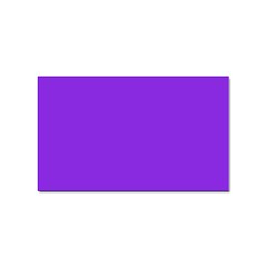 Color Blue Violet Sticker (rectangular) by Kultjers