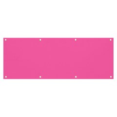 Color Hotpink Banner And Sign 8  X 3  by Kultjers