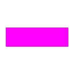 Color Fuchsia / Magenta Sticker Bumper (100 Pack) by Kultjers