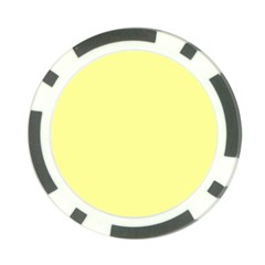 Color Canary Yellow Poker Chip Card Guard by Kultjers