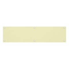 Color Light Goldenrod Yellow Banner And Sign 4  X 1  by Kultjers