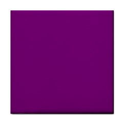 Color Purple Face Towel by Kultjers