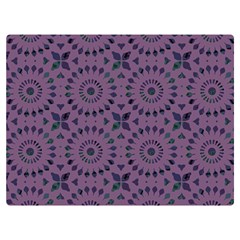 Kaleidoscope Scottish Violet Flano Blanket (extra Small) by Mazipoodles