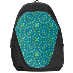 Kaleidoscope Jericho Jade Backpack Bag by Mazipoodles