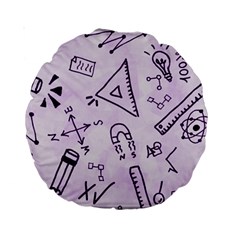 Science Research Curious Search Inspect Scientific Standard 15  Premium Round Cushions by Uceng