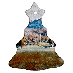 Trentino Alto Adige, Italy  Christmas Tree Ornament (two Sides) by ConteMonfrey