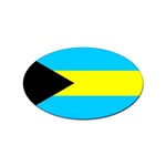 Bahamas Sticker Oval (10 pack) Front
