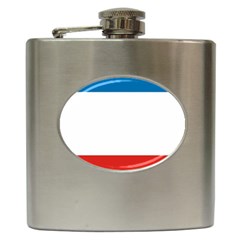 Crimea Flag Hip Flask (6 Oz) by tony4urban