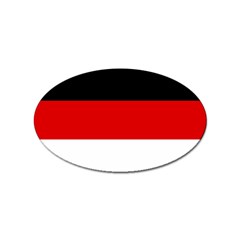 Berlin Old Flag Sticker (oval) by tony4urban
