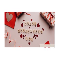 Valentine Gift Box Crystal Sticker (a4) by artworkshop