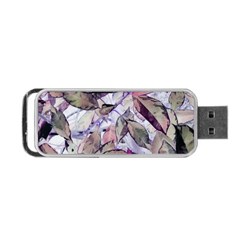 Leaves  Portable Usb Flash (two Sides) by DinkovaArt
