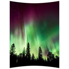 Aurora Borealis Northern Lights Nature Back Support Cushion by Ravend