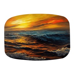 Ocean Sunset Sea Ocean Sunset Mini Square Pill Box by Ravend