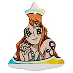 Nami Lovers Money Christmas Tree Ornament (Two Sides) Back