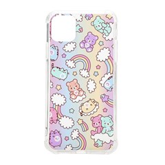 Pusheen Carebears Bears Cat Colorful Cute Pastel Pattern Iphone 11 Pro Max 6 5 Inch Tpu Uv Print Case by Sapixe