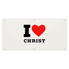 I Love Christ Banner And Sign 6  X 3  by ilovewhateva