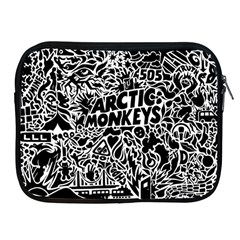 Arctic Monkeys Digital Wallpaper Pattern No People Creativity Apple Ipad 2/3/4 Zipper Cases by Sudhe
