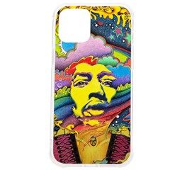 Psychedelic Rock Jimi Hendrix Iphone 12 Pro Max Tpu Uv Print Case by Jancukart