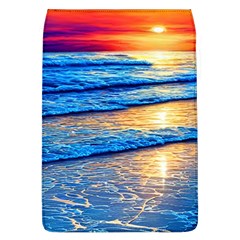 Ocean Sunset Removable Flap Cover (l) by GardenOfOphir